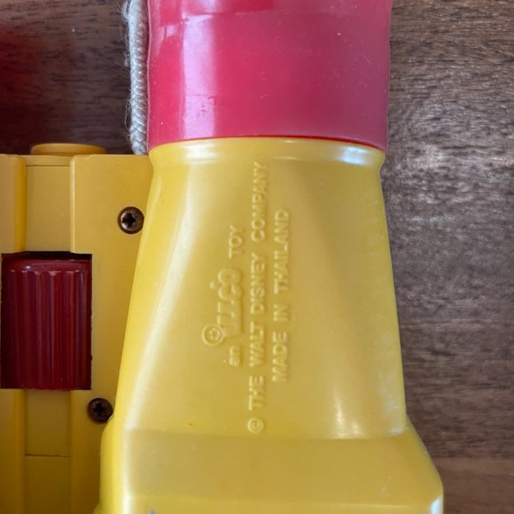 RARE ILLCO Walt Disney Binoculars w/cord, Mickey Mouse on Swing Vintage Toy - Picture 10 of 14